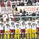 MOROSINI:LIVORNO-CITTADELLA; IN CAMPO CON MAGLIA 'CIAO MORO'