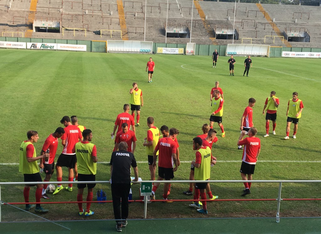 Allenamento Padova