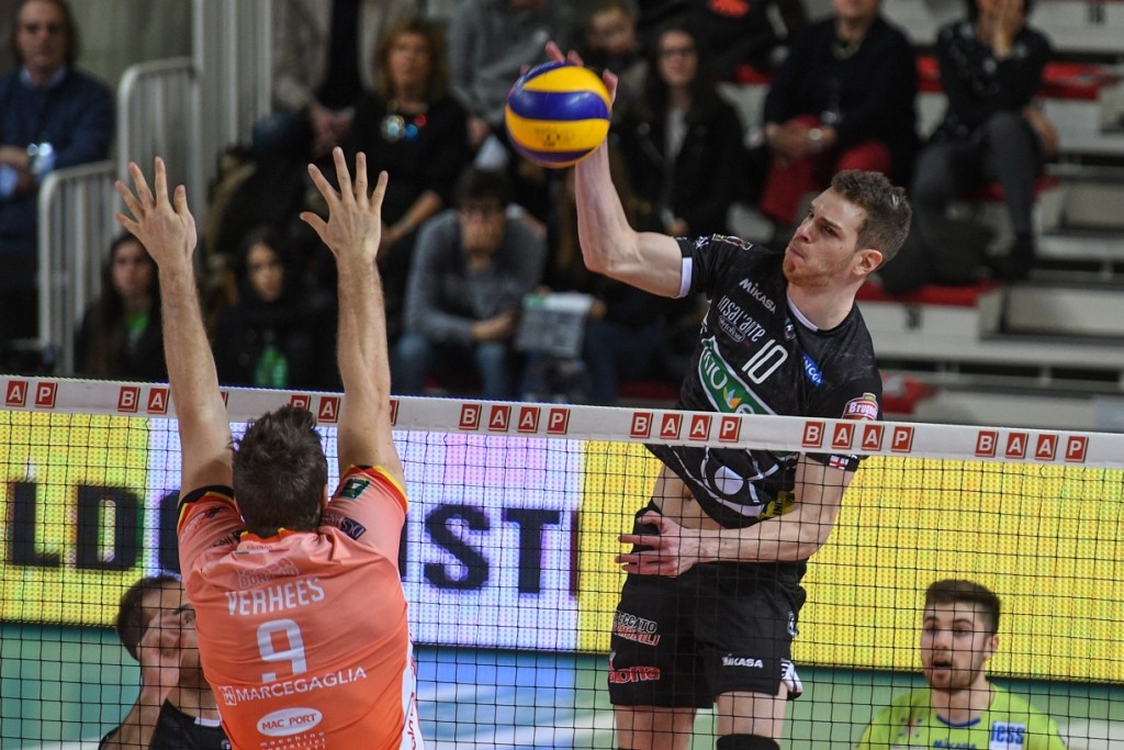 Volpato in azione