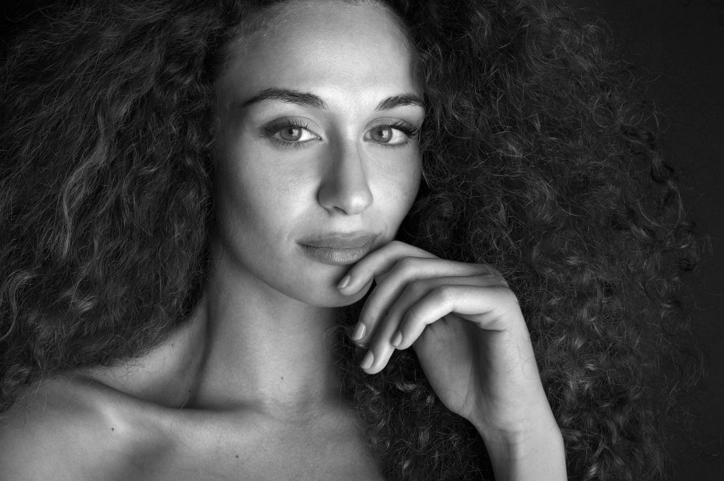simply black and white