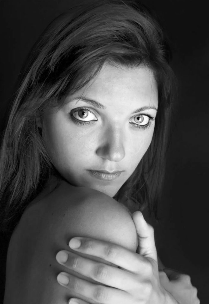 simply black and white