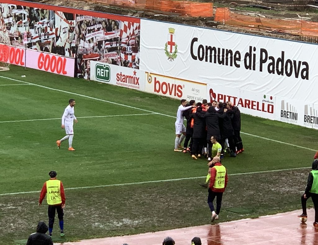 Padova-Gubbio 1-0