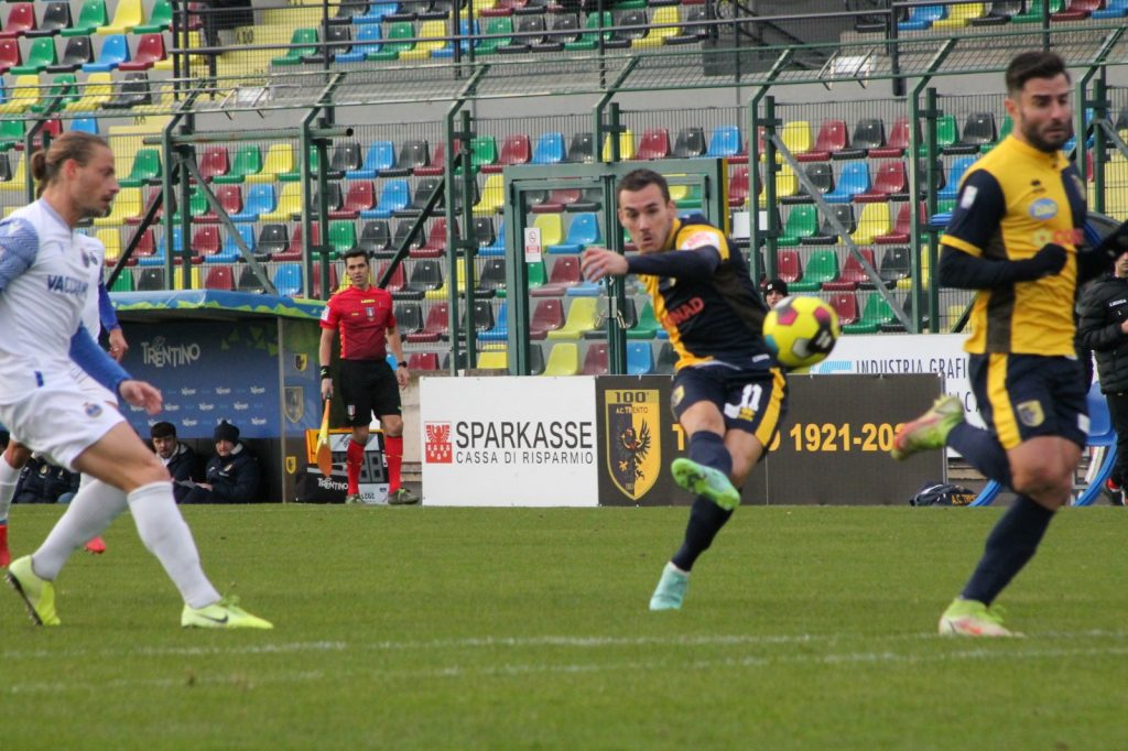 Cristian Pasquato al tiro