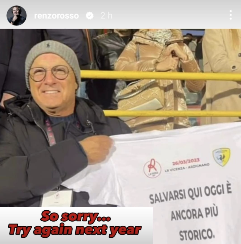 Post Renzo Rosso
