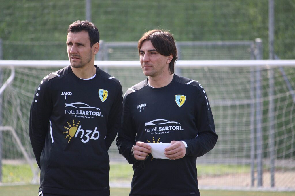 Mister Bentivoglio e Sinisa Andelkovic