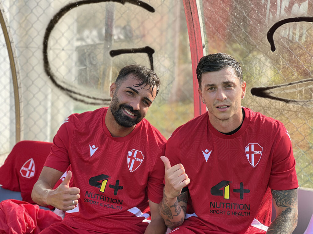 Baselli scherza con Russini