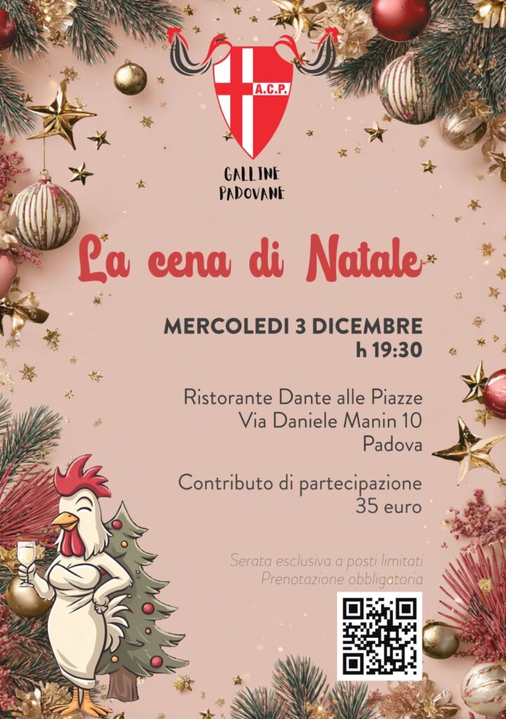 Cena di Natale Galline Padovane