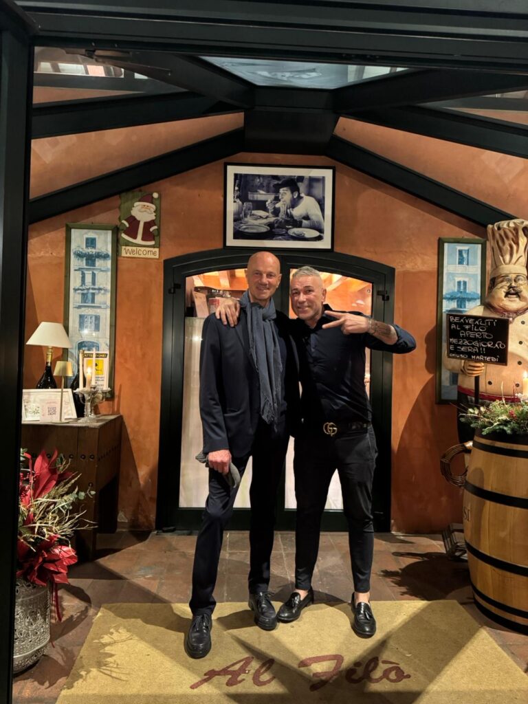 Carlo Sabatini con Paolo del Filò